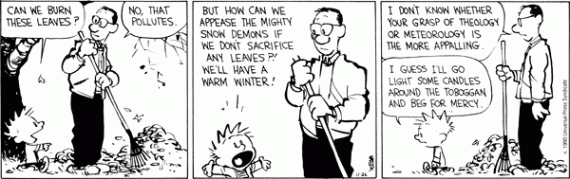 Calvin and Hobbes Theology