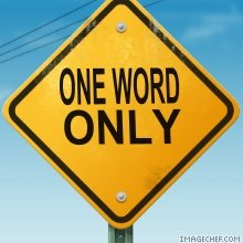 One Word Theology