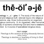 What is Theology?