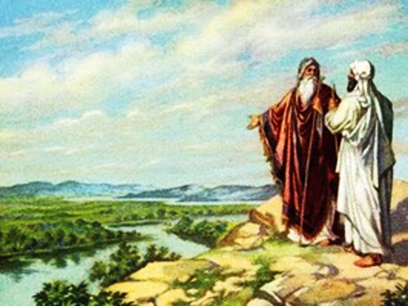 Genesis 13 Abram and lot choose land