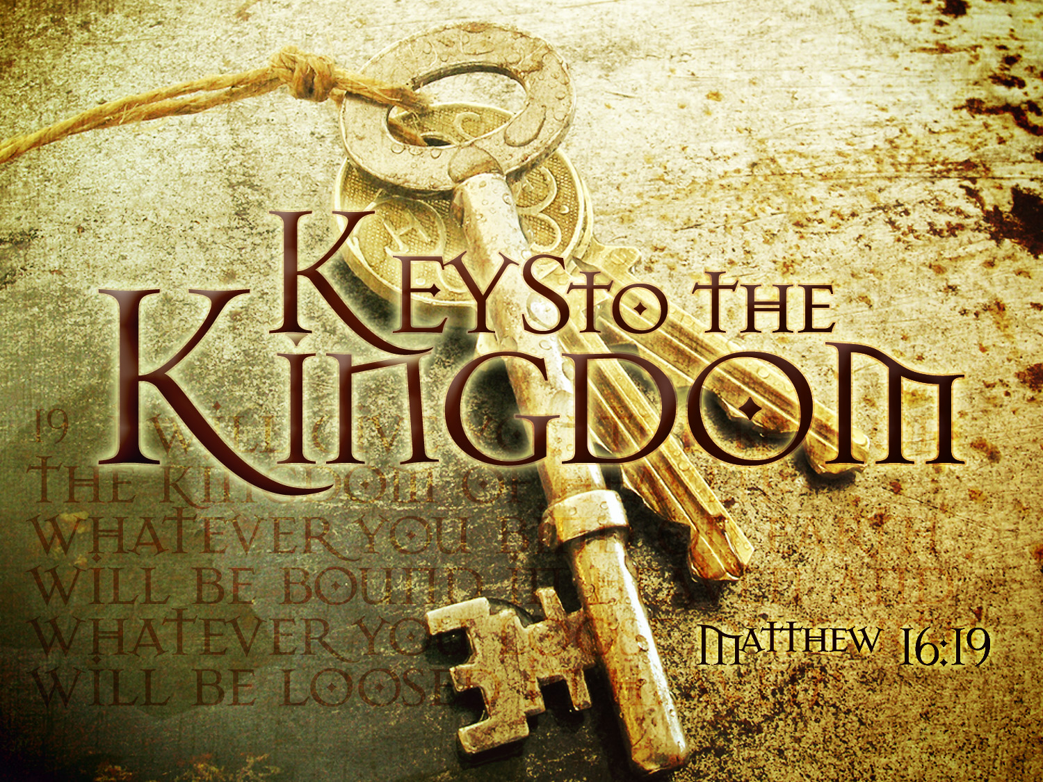 What Does it Mean We Will Be Given the Keys to the Kingdom? (Matthew 16:19)