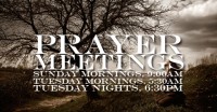 Did you pick up any of these bad habits from Prayer Meetings?