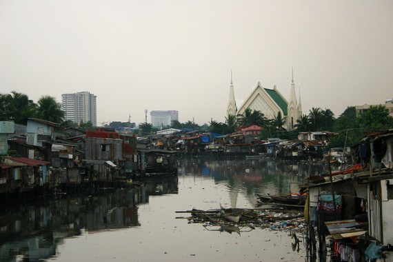 Church in Manila Slum