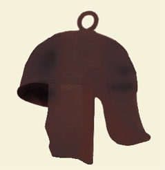 Roman soldiers helmet