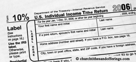 Tithing Tax Return