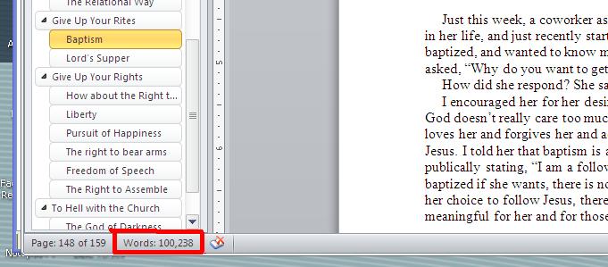 100,000 Words