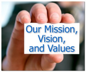 mission values vision