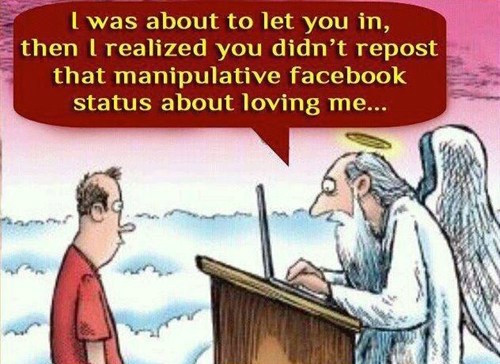 love God on Facebook