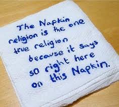 napkin religion