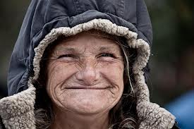 Homeless smile