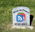 Goodbye to Google Reader