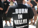 You’re Disgusting! Burn in Hell!