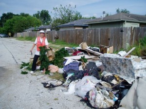 be the church - clean up the alley