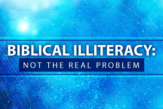 biblical illiteracy not the problem