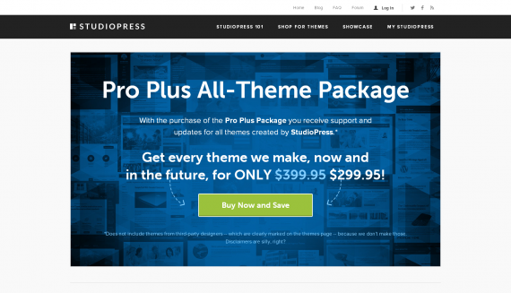 StudioPress Pro Plus Offer