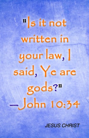 sons of God John 10 34