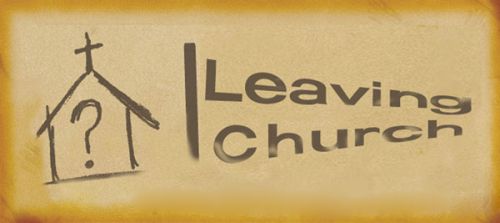leave the church