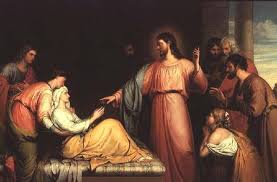 Jesus healing peters mother in law Luke 4