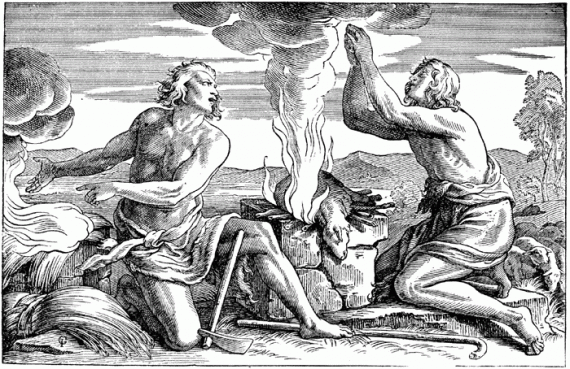 cain and abel sacrifices to god