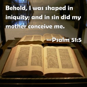 born in sin Psalm 51 5