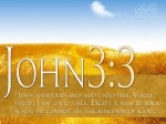 John 3:3 Does Not Teach Total Inability