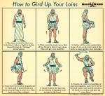 How to Gird Up Your Loins (In Case You Ever Wondered)