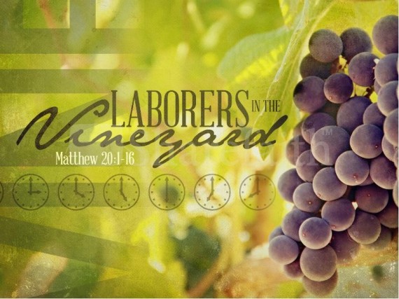 parable of the workers in the vineyard Matthew 20 16