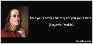 love your enemies