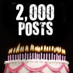 2000 Posts! And how YOU can win some of my books!