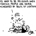 It’s hard to be religious…