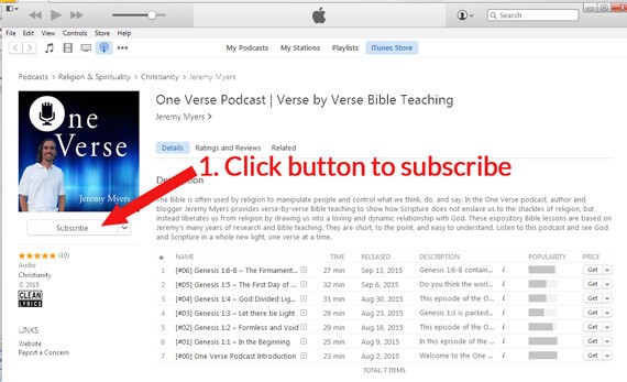 One Verse Podcast