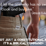 Go Buy a Sword! (Luke 22:36)