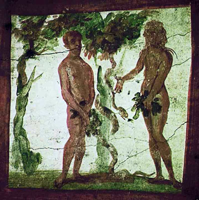 Genesis 3:7 Adam Eve fig leaves