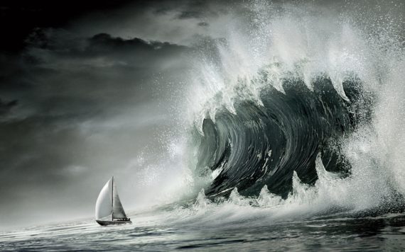 Jonah 1:4 god sends storms