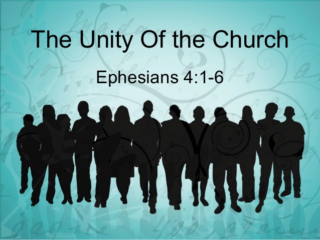 untiy in the church Ephesians 4:1-6
