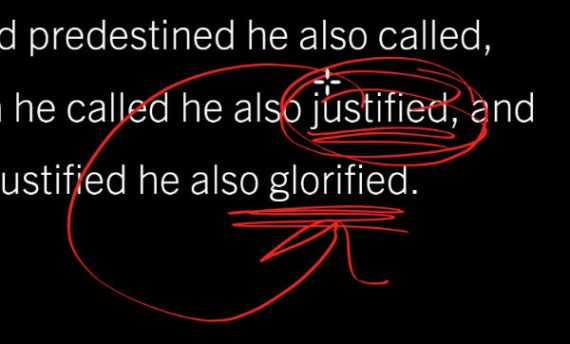 all who are justified will be glorified