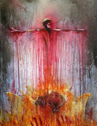 violence of God Crucifixion of Jesus