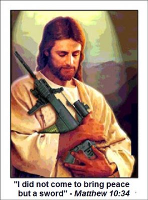 Jesus did not bring peace but a sword