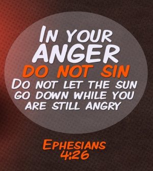 Away With Anger Ephesians 4 26 27 Redeeming God