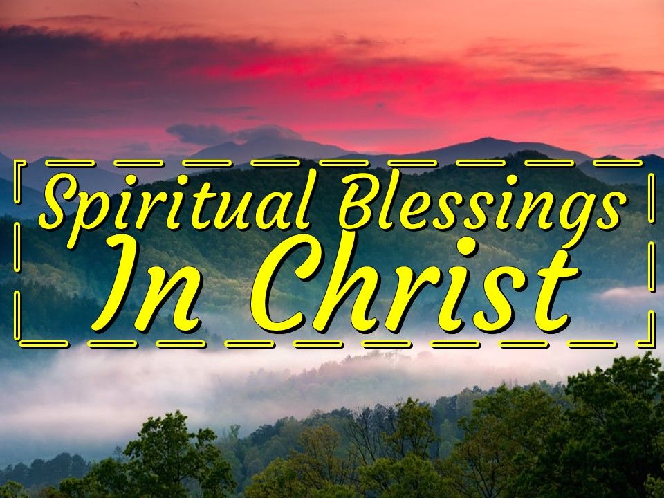 000Spiritual Blessings In Christ 