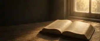 An open Bible in morning light, illustrating how do I know I have eternal life